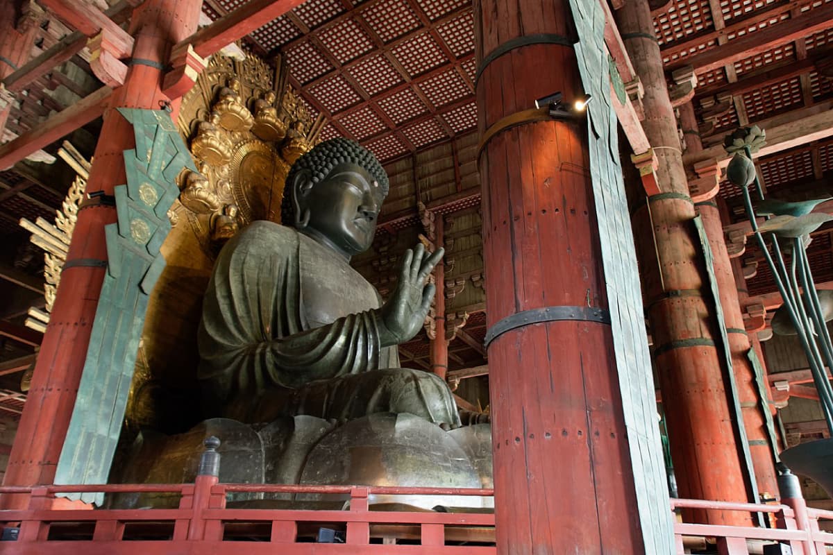 Great Buddha Statue, Todai-ji Temple (Credit: Gilles Desjardins CC BY-SA 4.0)